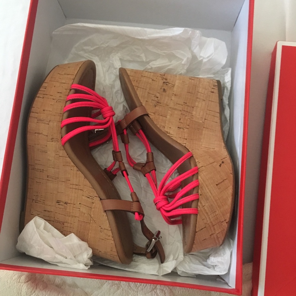 Coach pink ginger shoe